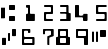 MICR E13-B fonts for check printing